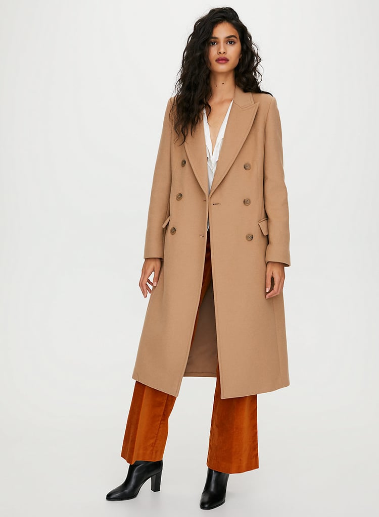 Wilfred Kerr Double-Breasted Wool Maxi Coat