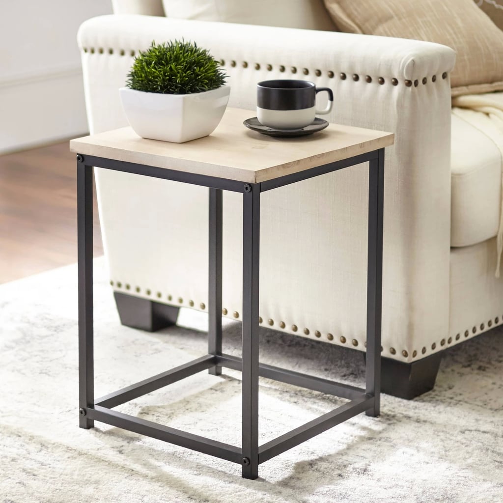 Lander End Table in Black