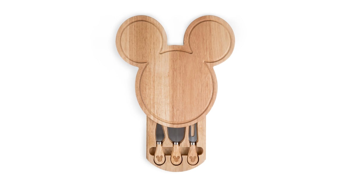 Disney Mickey Mouse Wood Cheese Board With Tool Set Target Disney