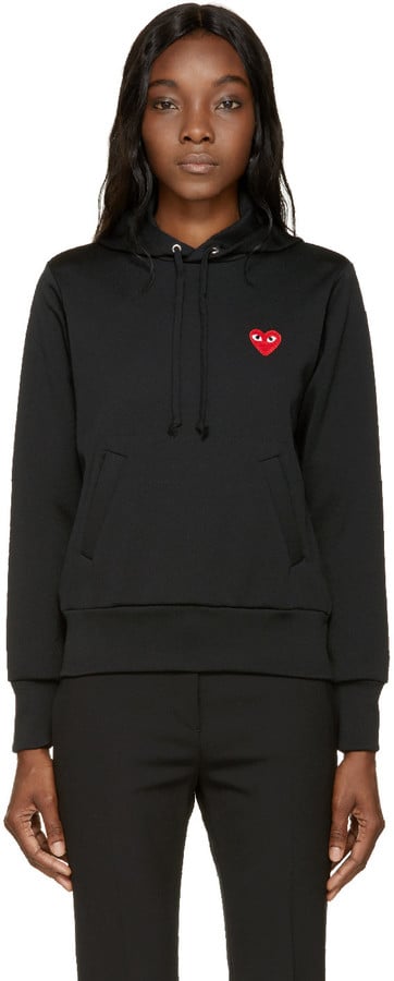 Comme des Garcons Logo Hoodie | Stylish Athleisure Workout Clothes For ...