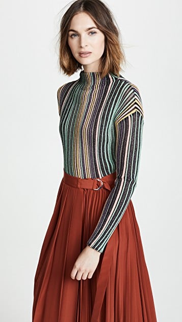 M Missoni Mock Neck Pullover