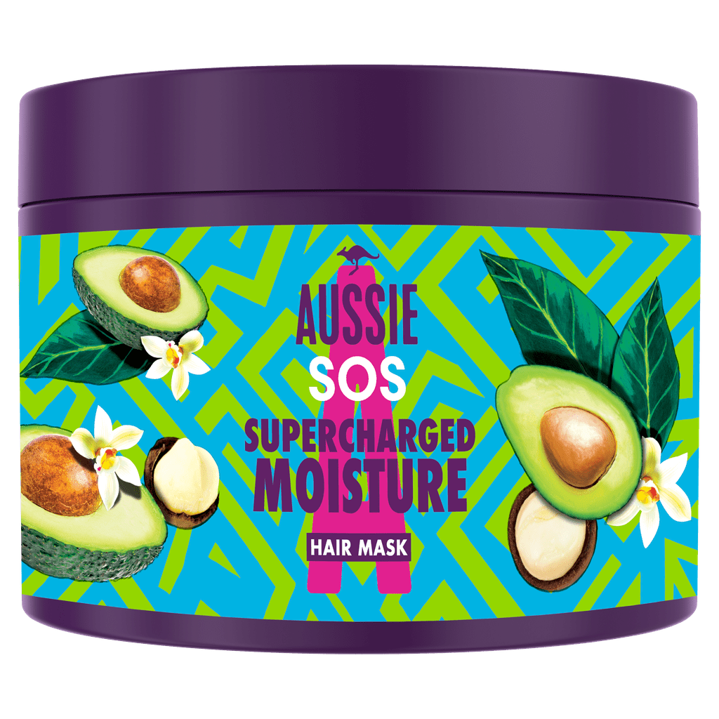 For Dry, Damaged Hair: Aussie SOS Supercharged Hair Mask