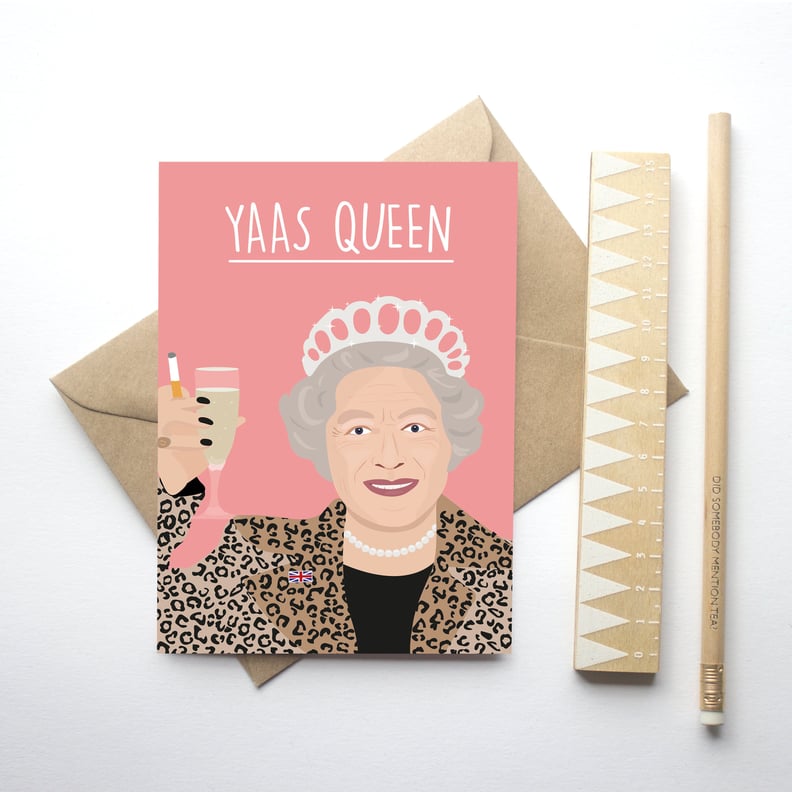 Queen Elizabeth II Greeting Card