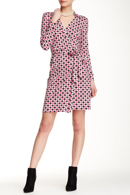 Diane von Furstenberg Check Dot New Jeanne Two Wrap Dress ($398)
