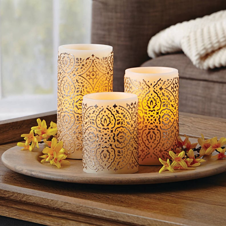 Flameless Pillar Candles