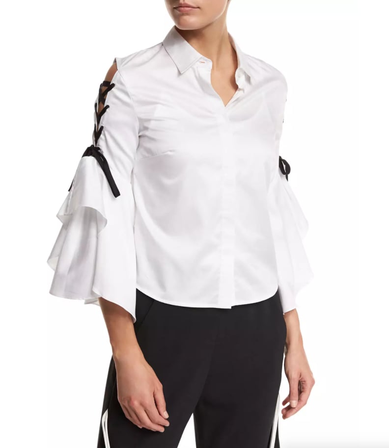 A White Blouse With Personality