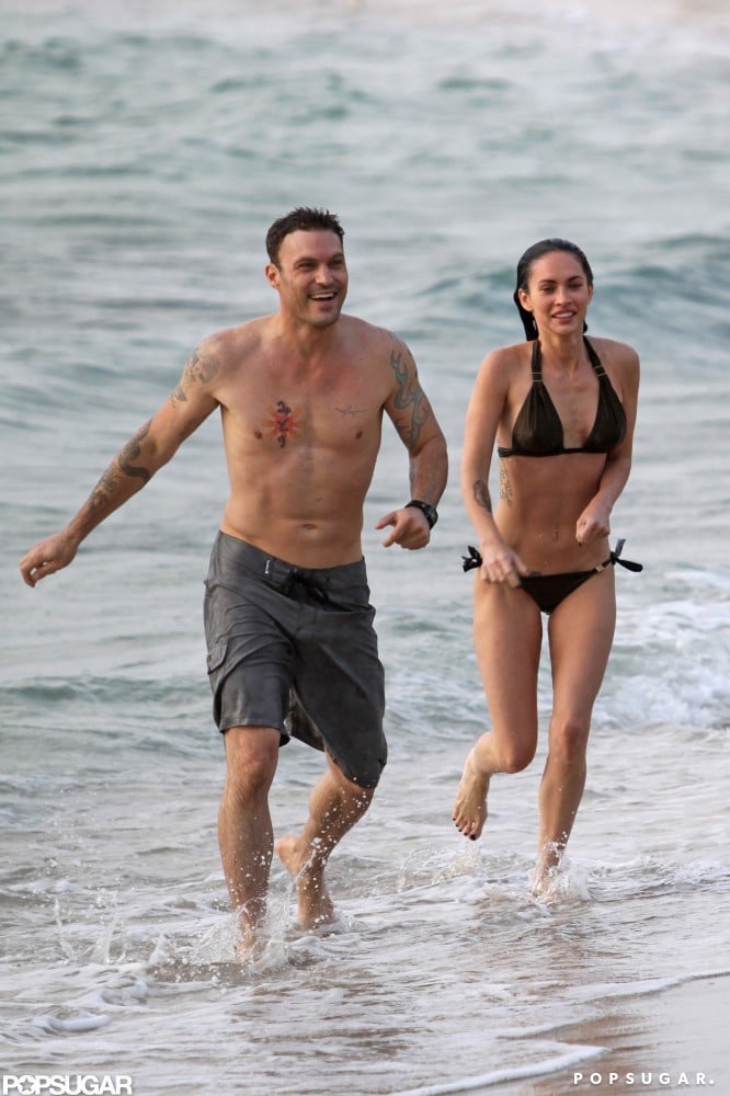 Megan Fox and Brian Austin Green spent the first few days of their June 2010 honeymoon on the beaches of Maui.
