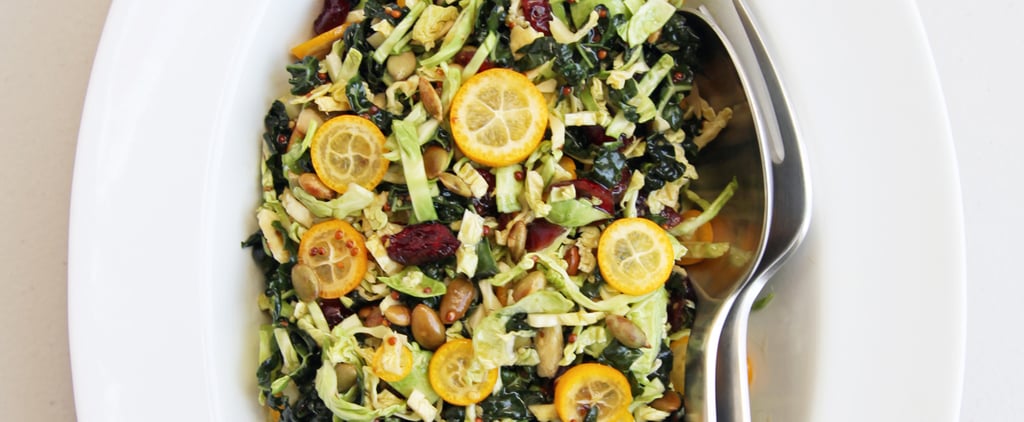 Shredded Brussels Sprouts and Citrus Salad
