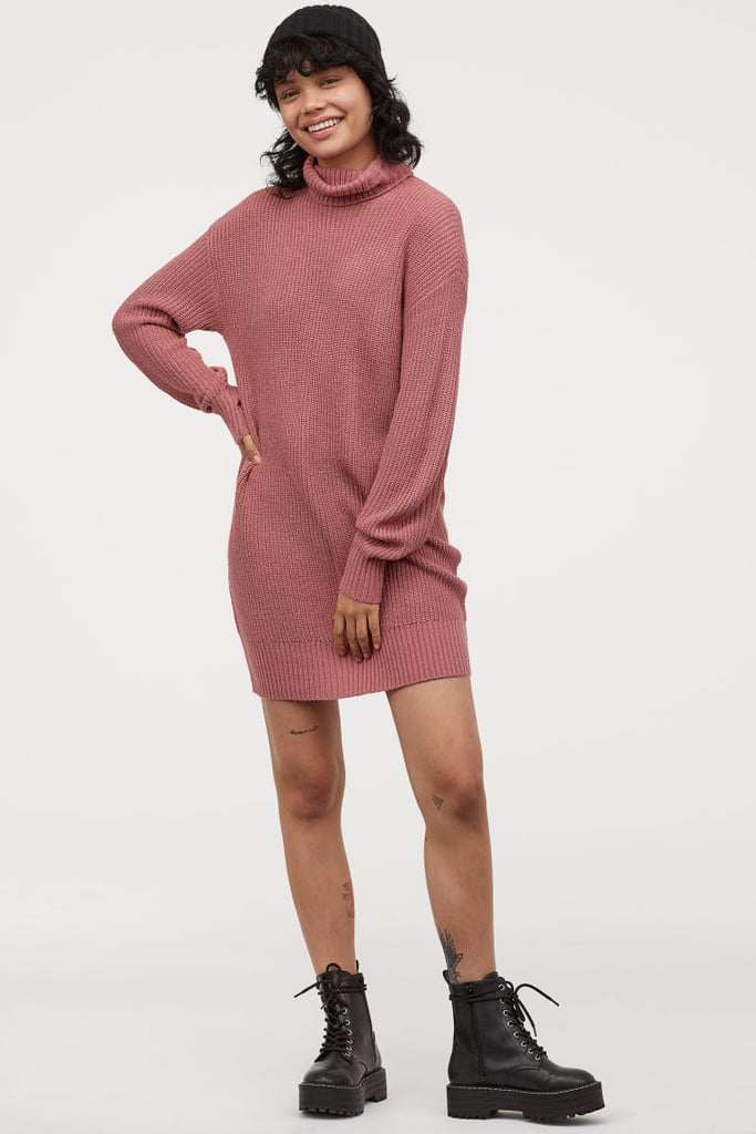 H&M Knit Turtleneck Dress