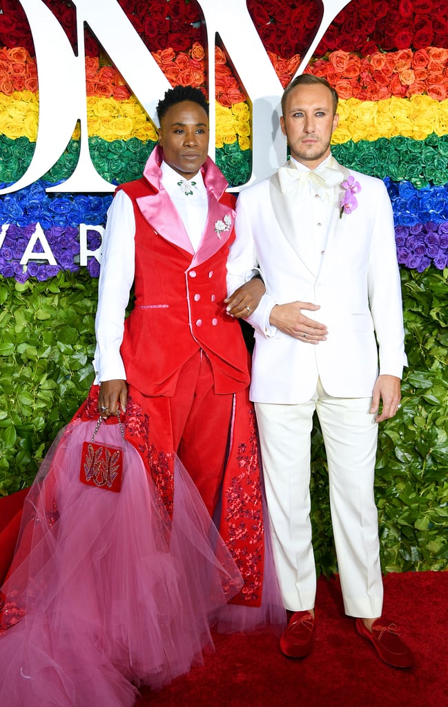 Billy Porter Wears Kinky Boots Curtain at Tony Awards 2019 Billy Porter Wears Kinky Boots Curtain at Tony Awards 2019