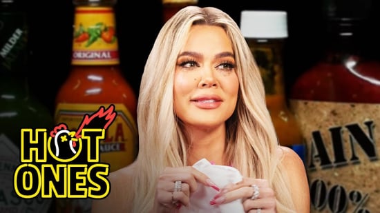 Khloe Kardashian Appears on Hot Ones