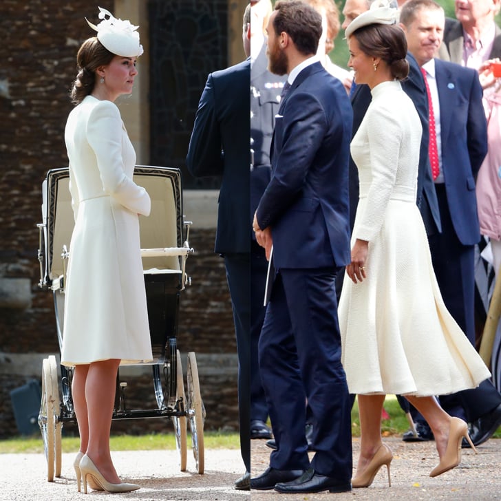 When They Wore White Coat Dresses and Fascinators — at the Same Time! — For Charlotte's Christening
