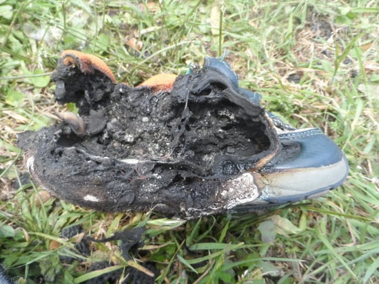 Kid's Light-Up Shoes Catch on Fire