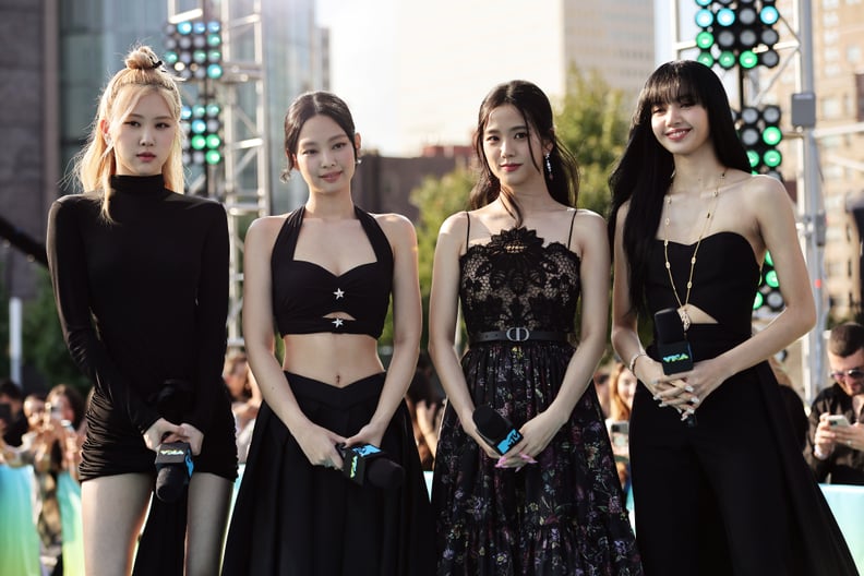 Blackpink's Rosé, Jennie, Jisoo, and Lisa at the 2022 MTV VMAs