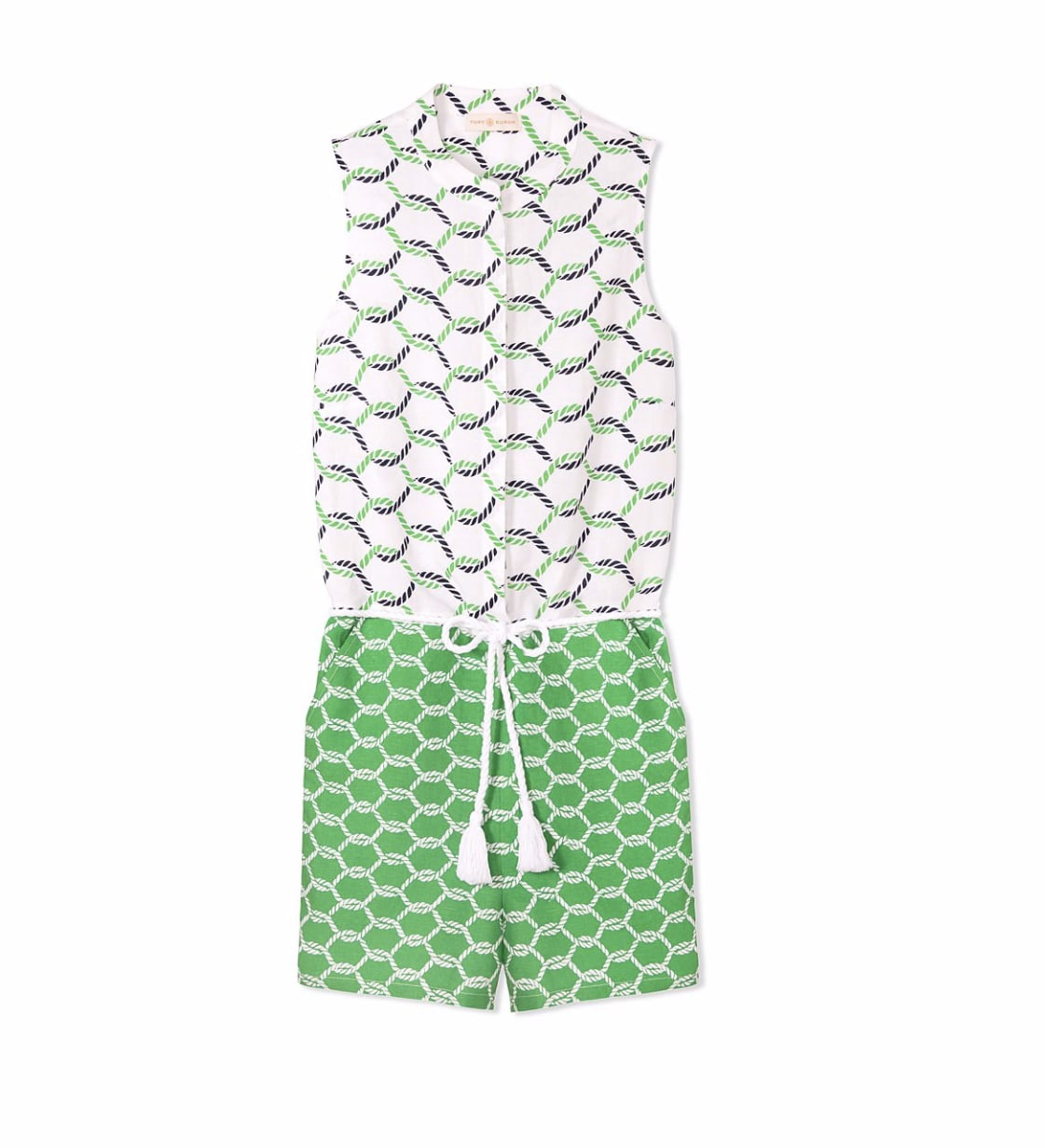 Tory Burch Isle Rope Romper | The 25 Cutest Rompers You'll Want to Live In  All Summer Long | POPSUGAR Fashion Photo 6