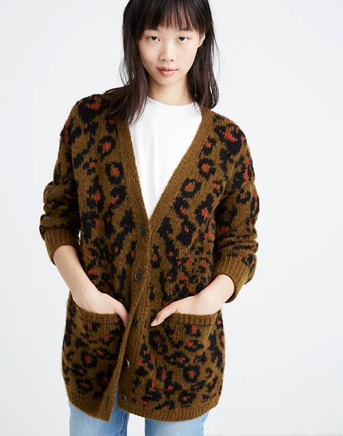 Madewell Jungle Cat Cardigan Sweater