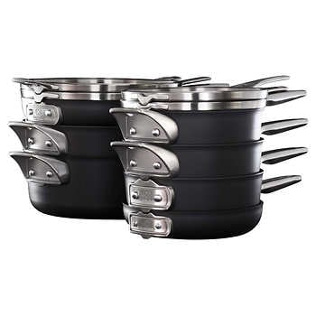 Calphalon Premier 11-Piece Hard Anodized Cookware