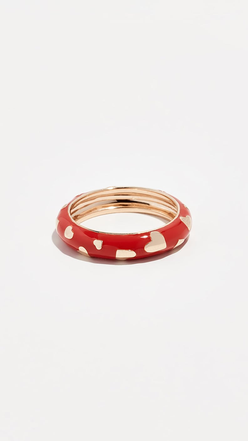 Alison Lou 14K Amour Band Ring