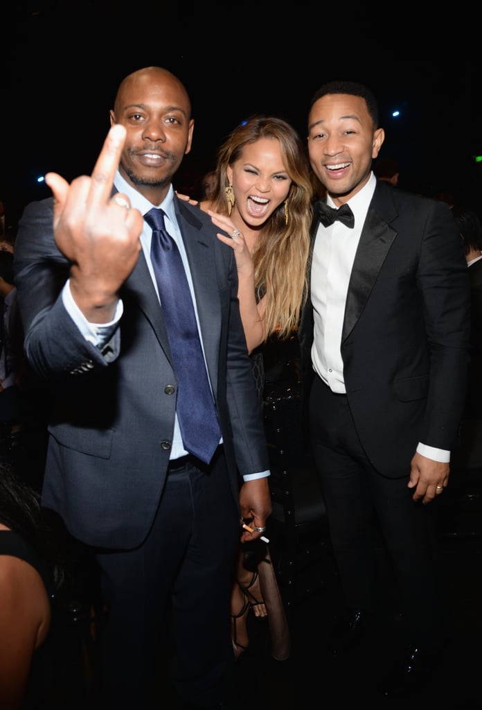 Dave Chappelle, Chrissy Teigen, and John Legend