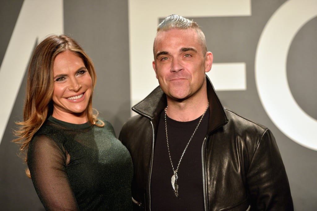 Ayda Field and Robbie Williams