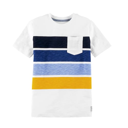 Striped Pocket Tee