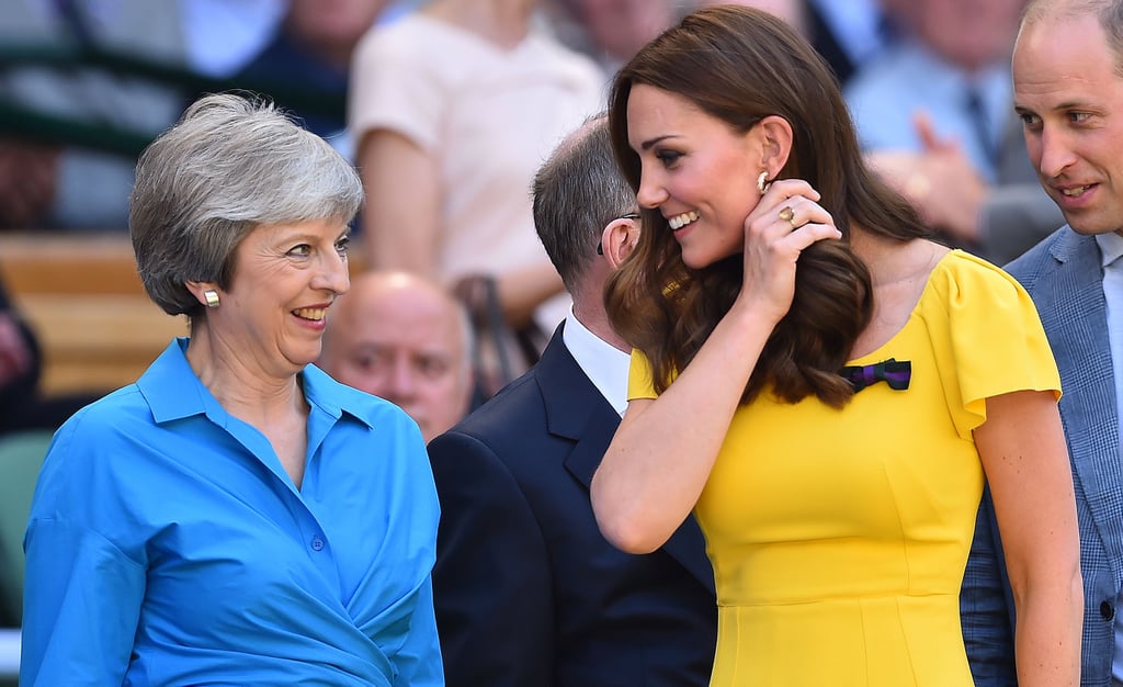 Kate Middleton Yellow Dress Wimbledon 2018  POPSUGAR Fashion Photo 12