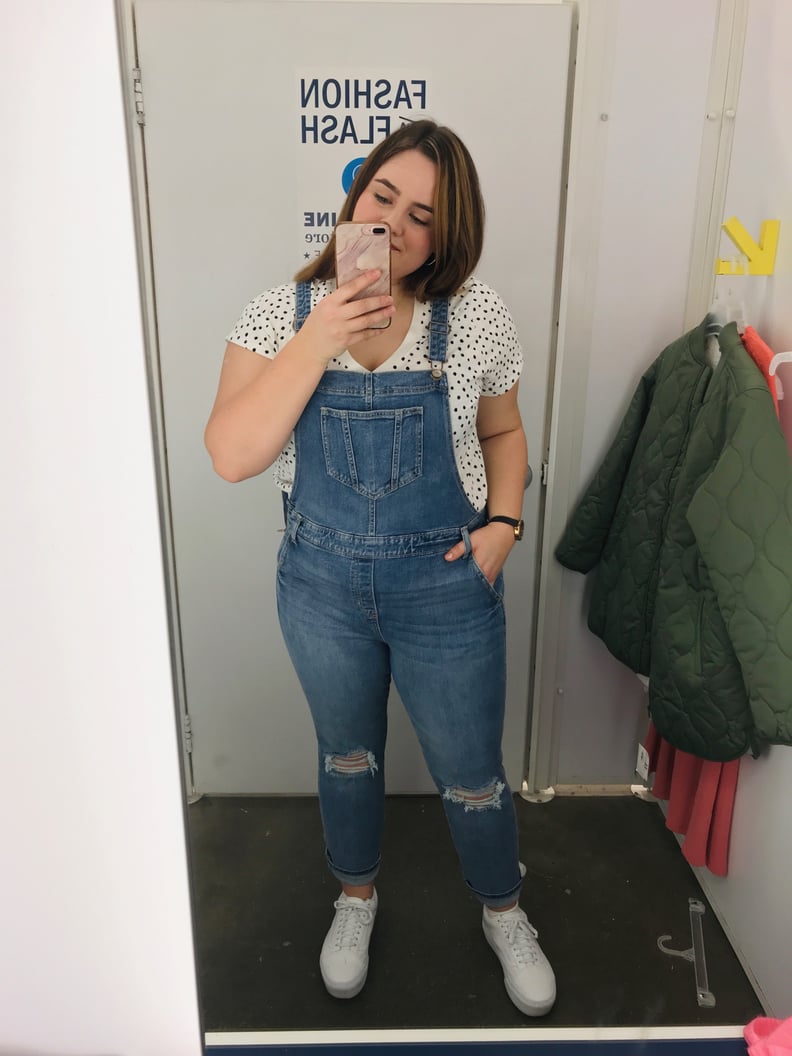 Denim Overalls and a T-Shirt