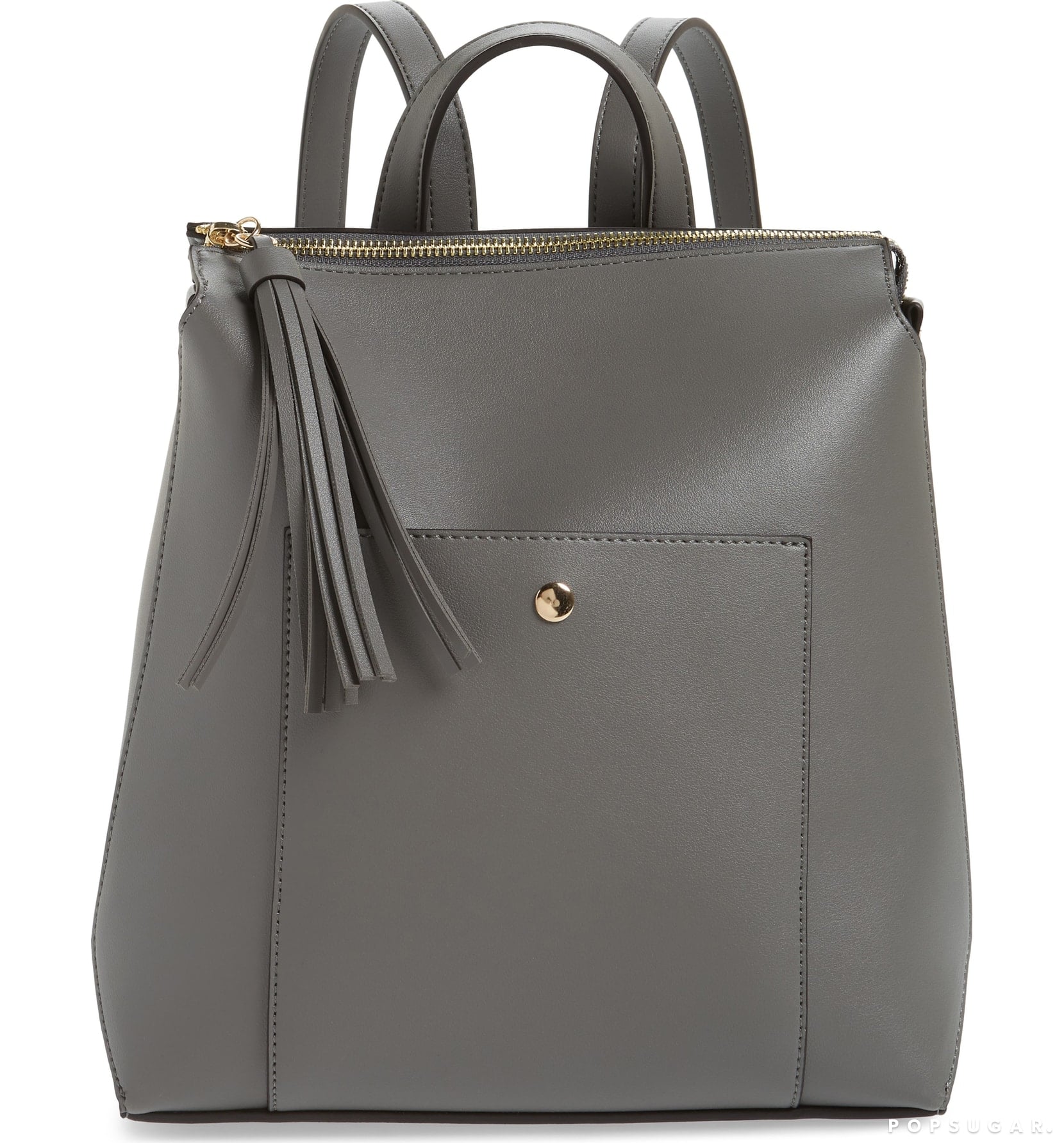 sole society leather backpack