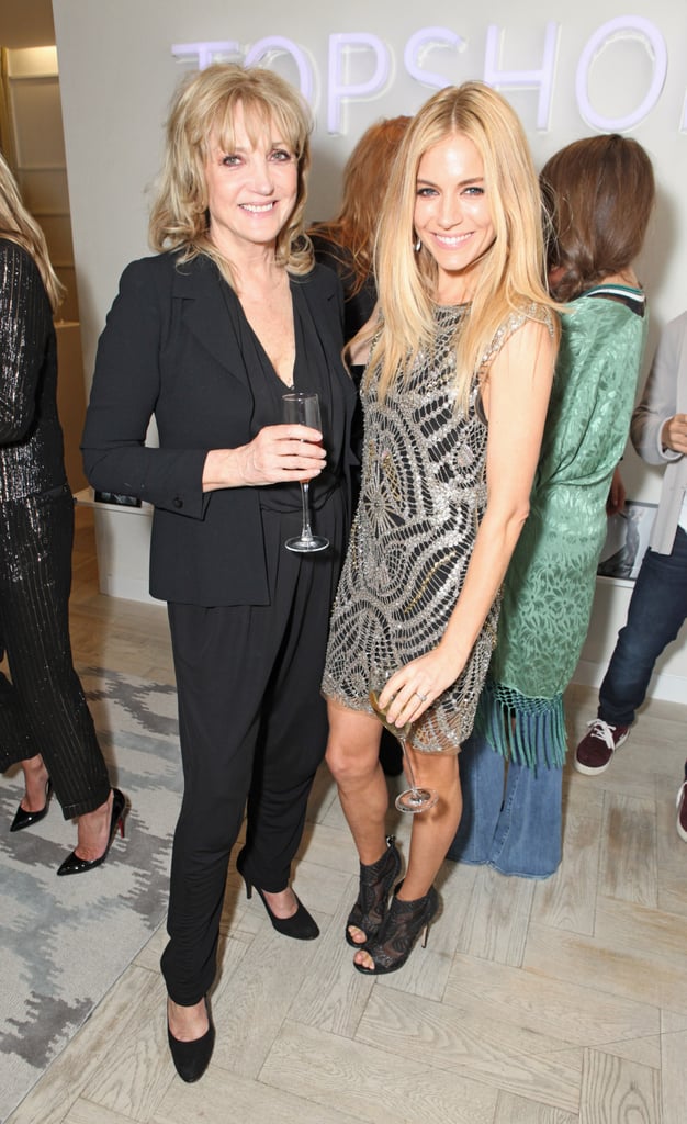 Linda Moss and Sienna Miller at the Kate Moss For Topshop Launch