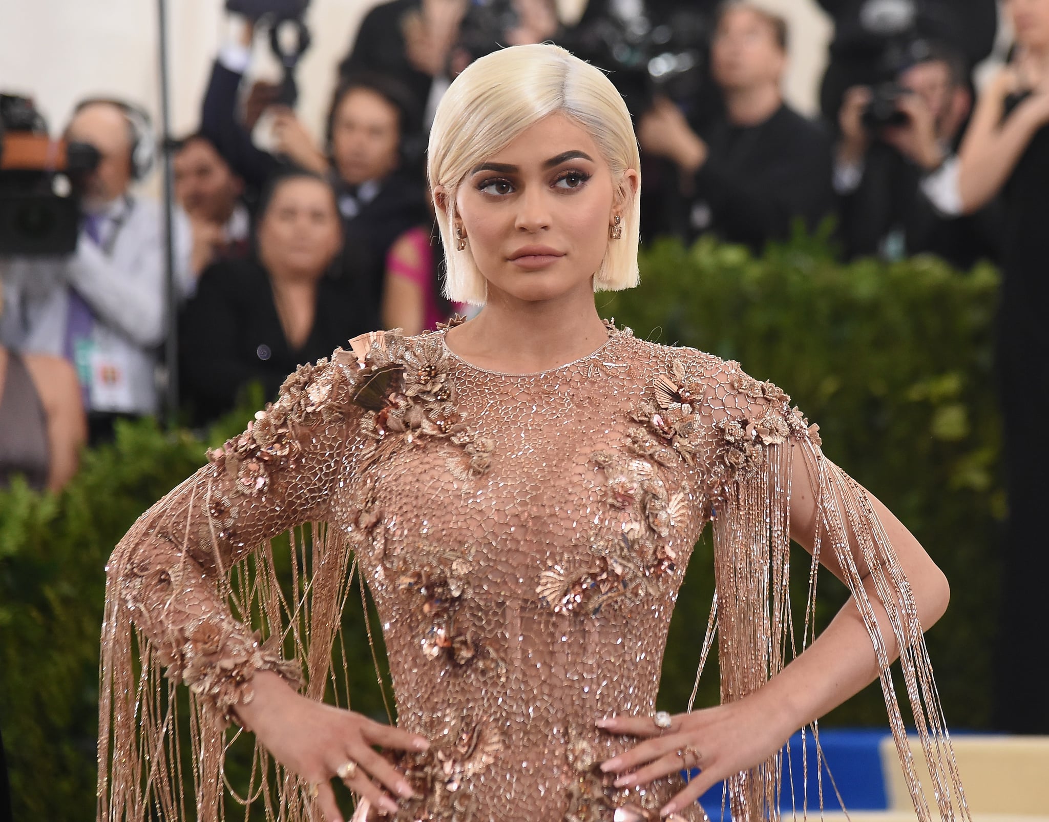 Kylie Jenner S Reaction To Rihanna Makeup Line Memes Popsugar Beauty