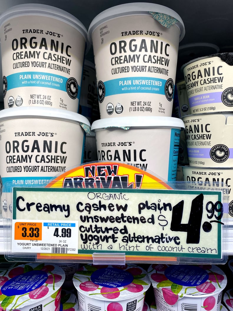 How Much Does Trader Joe's Cashew Yogurt Cost?