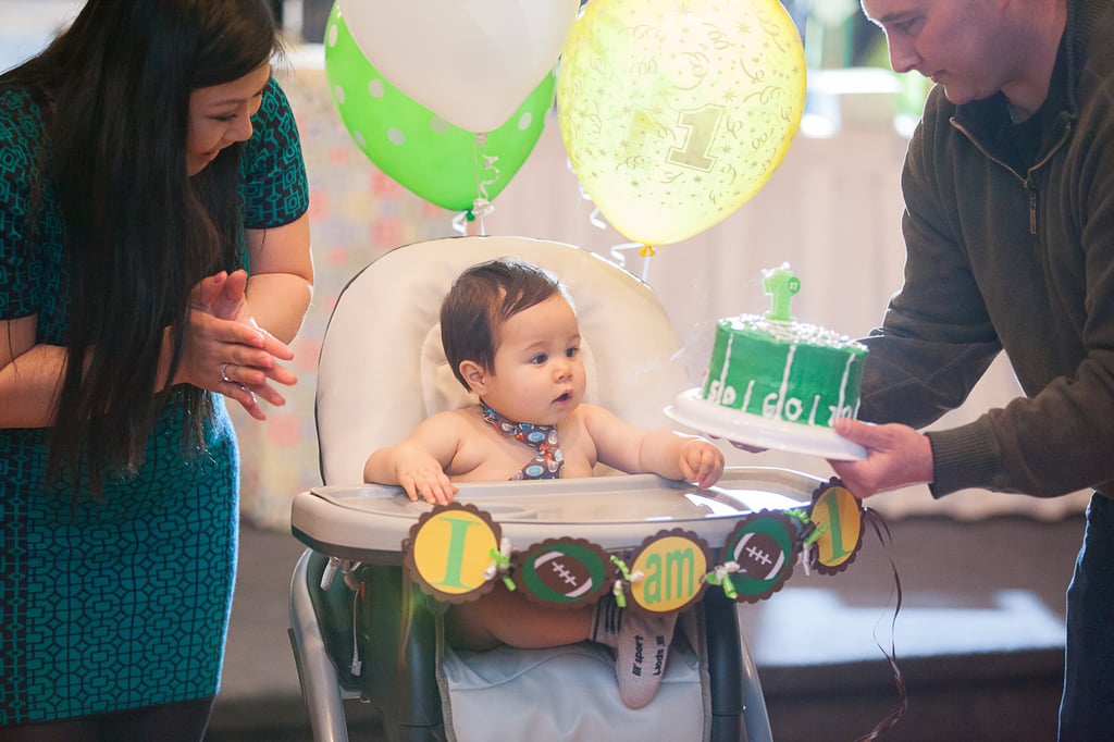 A Football-Themed First Birthday Party