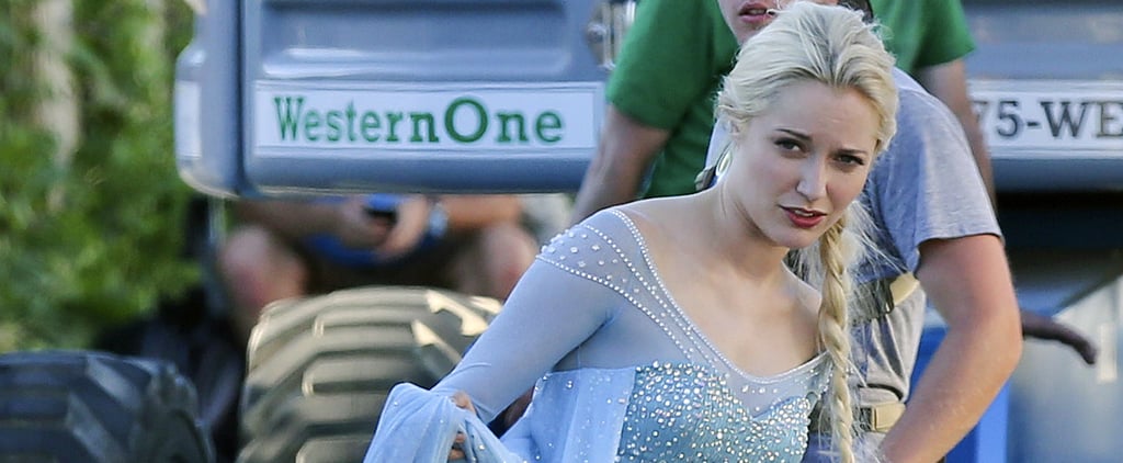 Georgina Haig as Frozen's Elsa on Once Upon a Time