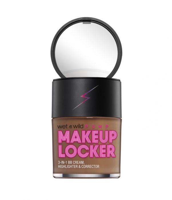 Wet n Wild Pump Makeup Locker 3-in-1 Sheer BB Cream, Highlighter and Corrector