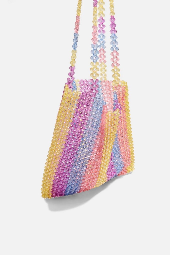 Topshop Beaded Tote Bag