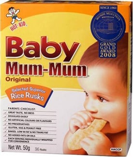 baby mum mum crackers
