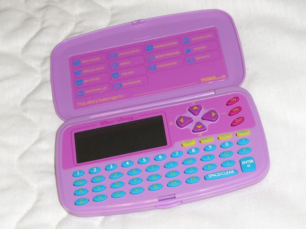 dear diary toy from the 90's