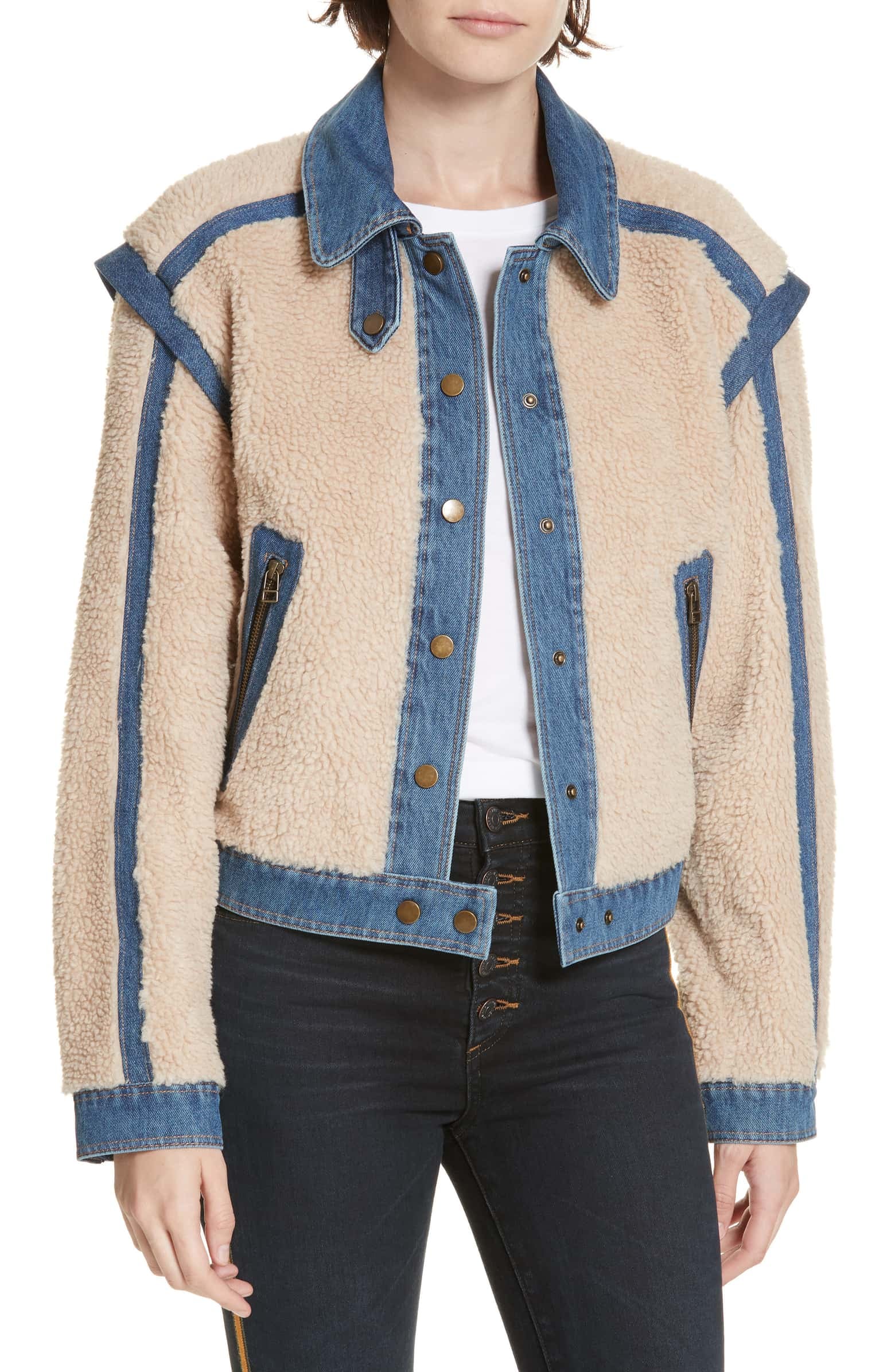 veronica beard jean jacket