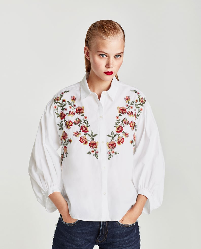 Zara Embroidered Shirt