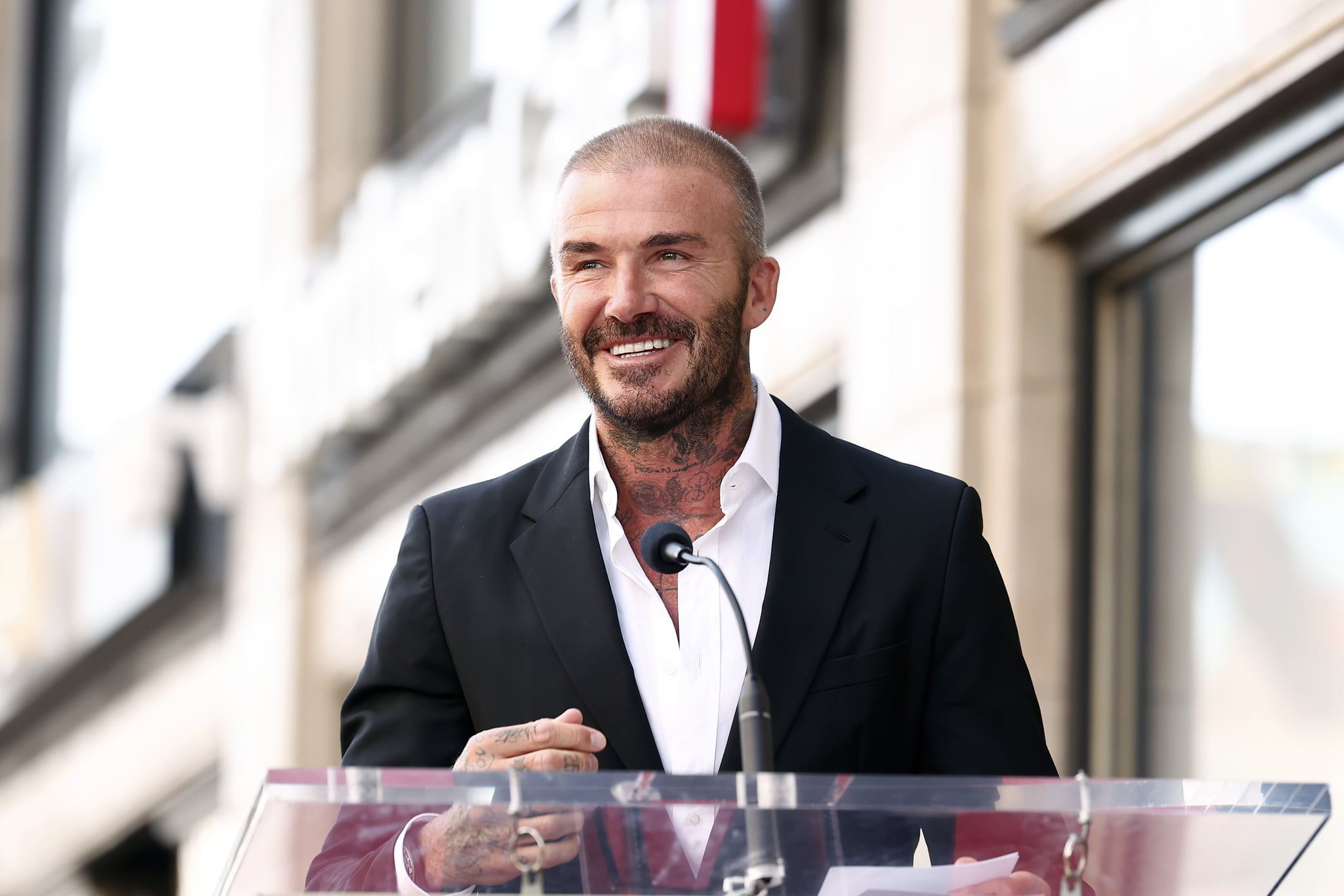 David Beckham reveals his most controversial hairstyles