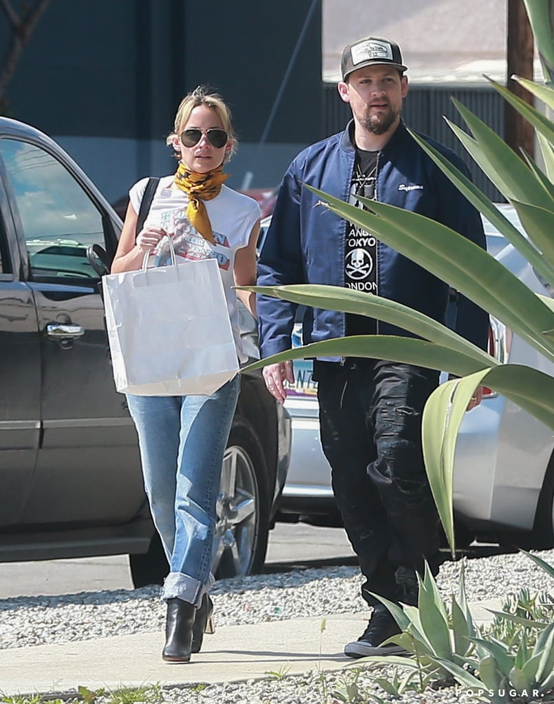 Joel Madden and Nicole Richie Out in LA April 2016