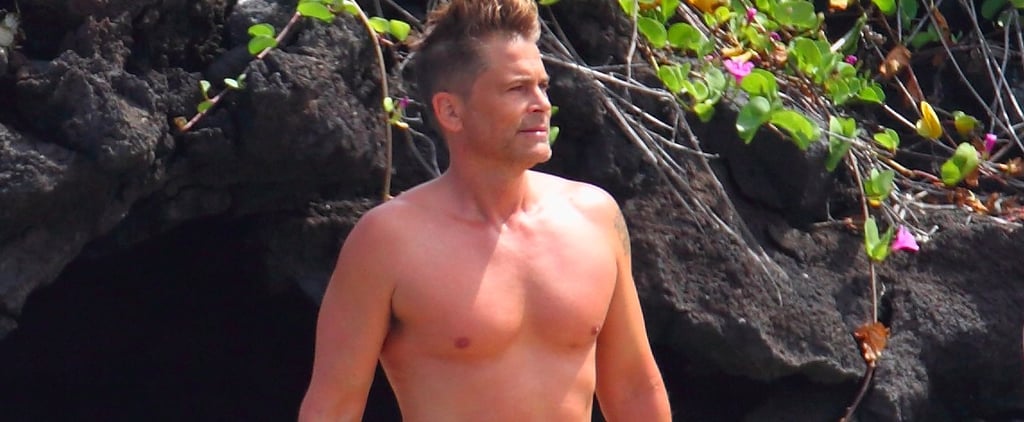 Rob Lowe Shows He's Still Got It While Paddleboarding Shirtless