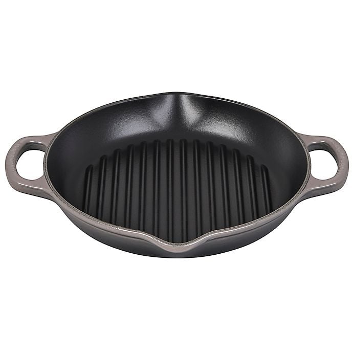 Le Creuset Signature 9.75-Inch Deep Round Grill Pan