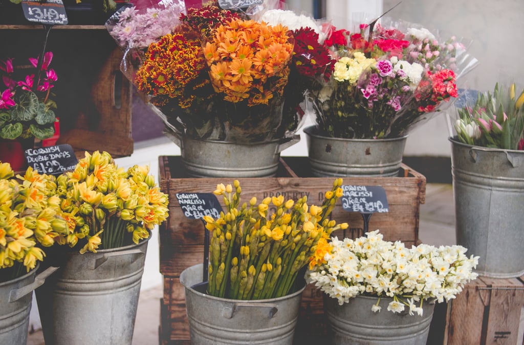 I buy flowers for myself every week.