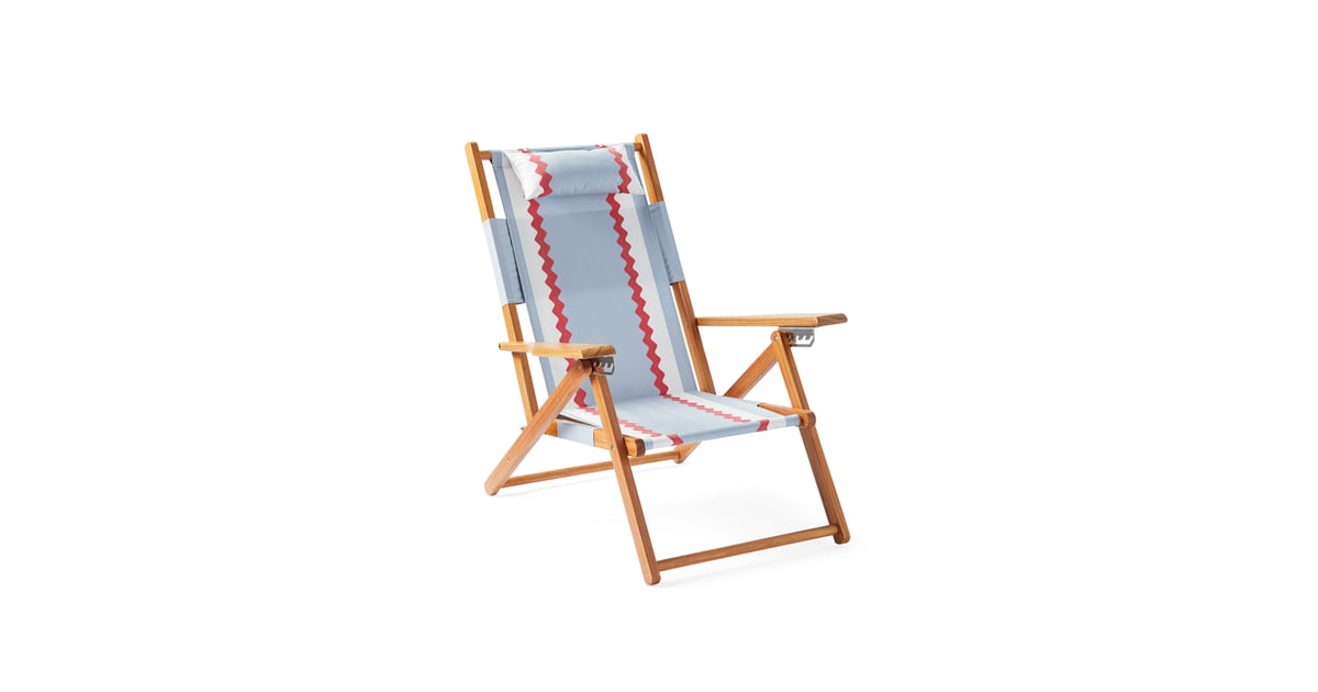 Serena & Lily Teak Beach Chair Best Memorial Day Outdoor Furniture Sales 2020 POPSUGAR Home