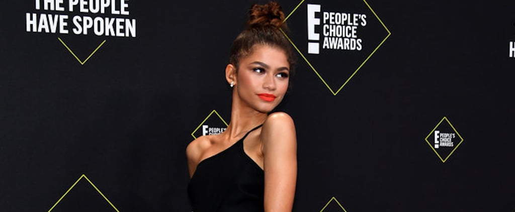 Zendaya's Black Midi Dress Has Brilliantly Placed Cutouts