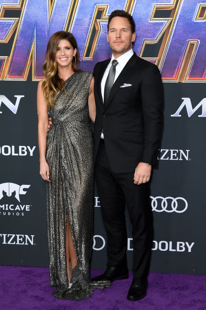 Chris Pratt and Katherine Schwarzenegger Avengers Premiere