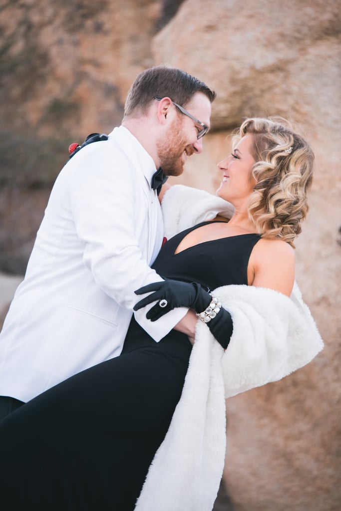 Retro Palm Springs Engagement Photos