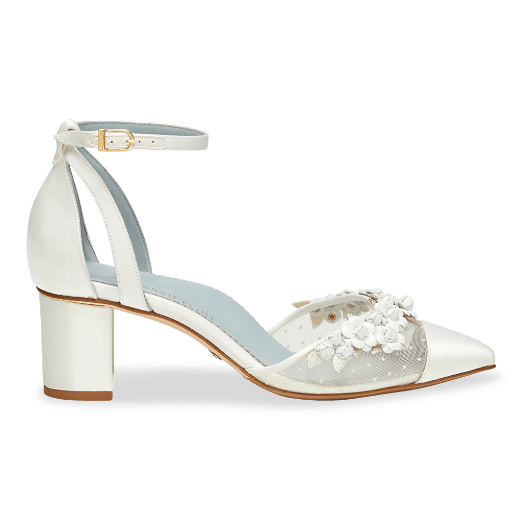 Sarah's Self-Designed Bridal Shoes