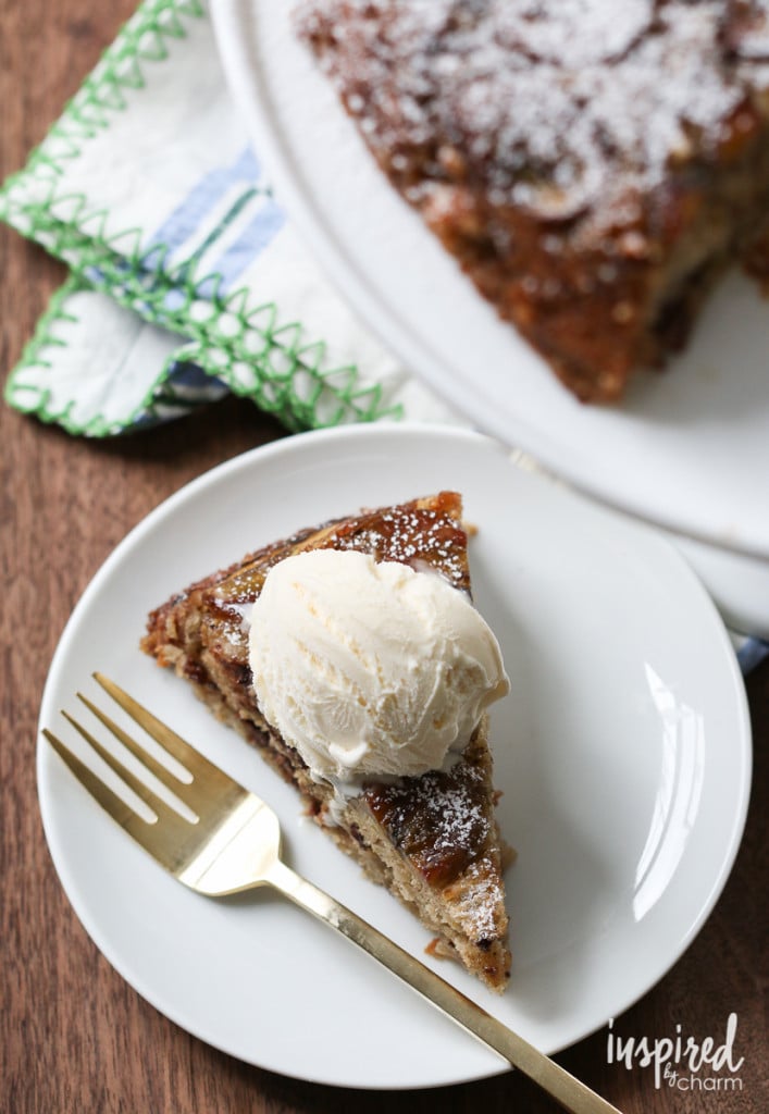 Skillet Banana Cake